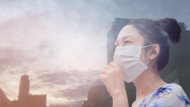 ô nhiễm không khí gây lão hóa